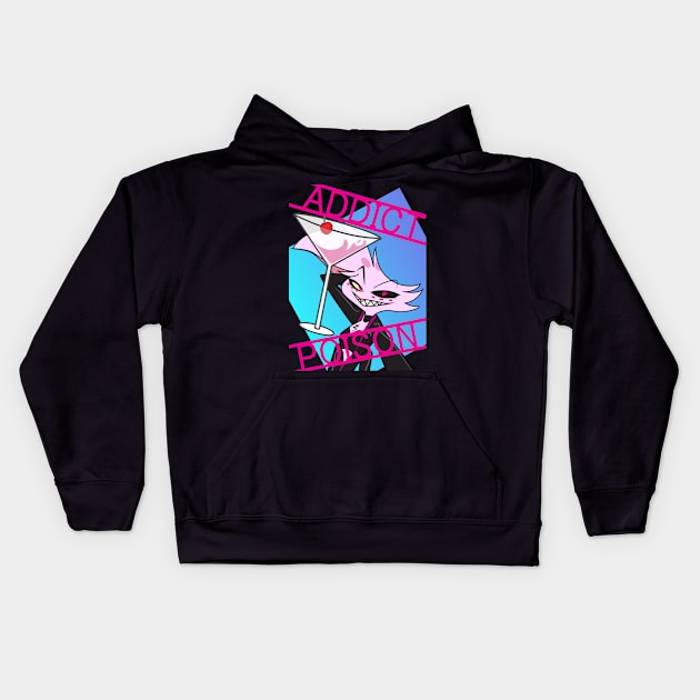 Angel Dust - Addict Poison Kids Hoodie by Alouna